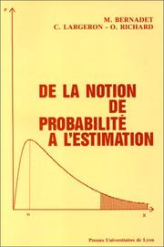 De la notion de probabilité à l'estimation : manuel d'exercices corrigés avec rappels de cours