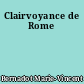 Clairvoyance de Rome