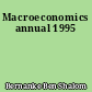 Macroeconomics annual 1995