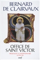 Office de saint Victor : prologue à l'Antiphonaire, lettre 398