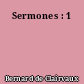 Sermones : 1