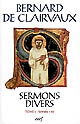 Sermons divers : Tome I : Sermons 1-22