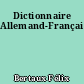 Dictionnaire Allemand-Français