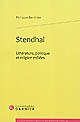 Stendhal : littérature, politique et religion mêlées