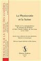 La physiocratie et la Suisse : Études sur la correspondance du marquis de Mirabeau et Marc Charles Frédéric de Sacconay (1731-1787)