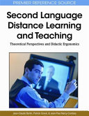 Second language distance learning and teaching : theoretical perspectives and didactic ergonomics