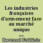 Les industries françaises d'armement face au marché unique européen de 1993