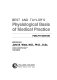 Best and Taylor's physiological basis of medical practice