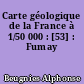 Carte géologique de la France à 1/50 000 : [53] : Fumay