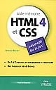 HTML 4 et CSS : aide-mémoire