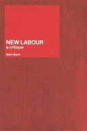 New Labour : A critique