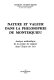 Nature et valeur dans la philosophie de Montesquieu : analyse méthodique de la notion de rapport dans "L'Esprit des lois"