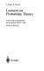 Lectures on probability theory : Ecole d'été de probabilités de Saint-Flour XXIII, 1993