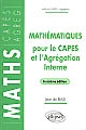 Mathématiques pour le CAPES et l'agrégation interne