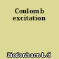 Coulomb excitation
