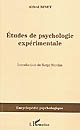 Études de psychologie expérimentale : 1888