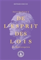 Introduction à "De l'esprit des lois" de Montesquieu