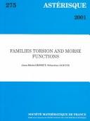 Families torsion and Morse functions