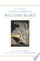 The complete poetry and prose of William Blake