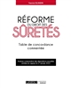 Réforme du droit des sûretés : table de concordance commentée : analyse comparative des dispositions nouvelles entrées en vigueur le 1er janvier 2022