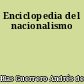Enciclopedia del nacionalismo