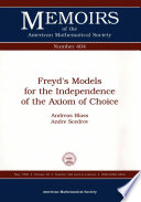 Freyd's models for the independence of the axiom of choice