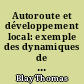 Autoroute et développement local: exemple des dynamiques de l'emploi en Ille-et-Vilaine à la veille de l'ouverture de l'A84