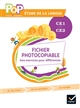 POP Parcours Personnalisés étude de la langue CE1-CE2 : fichier photocopiable
