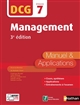 DCG épreuve 7 : management : manuel & applications
