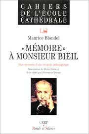 "Mémoire" à monsieur Bieil : discernement d'une vocation philosophique