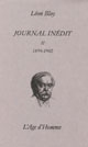 Journal inédit : II : 1896-1902