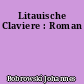 Litauische Claviere : Roman