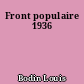 Front populaire 1936