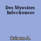 Des Myosites Infectieuses