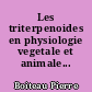 Les triterpenoides en physiologie vegetale et animale...