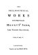 The 	philosophical works : 1754-1777