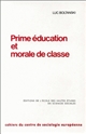 Prime éducation et morale de classe