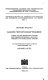 Kleine Wissenschaftslehre : Auszug aus den ersten zwei Bänden der Wissenschaftslehre B. Bolzanos, verfasst von einem seiner Schüler : aus dem Bernard-Bolzano-Nachlass