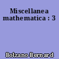 Miscellanea mathematica : 3