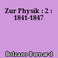 Zur Physik : 2 : 1841-1847