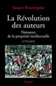 La révolution des auteurs (1773-1815)