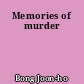 Memories of murder