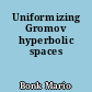 Uniformizing Gromov hyperbolic spaces