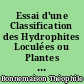 Essai d'une Classification des Hydrophites Loculées ou Plantes marines articulées qui croissent en France