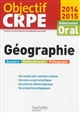 Géographie : admission, oral [2014-2015]