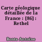 Carte géologique détaillée de la France : [86] : Rethel