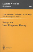 Essays on item response theory