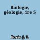 Biologie, géologie, 1re S