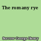 The romany rye
