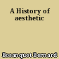 A History of aesthetic